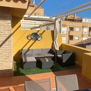 Apartamento ático 2 Linea De Playa En, La Antilla